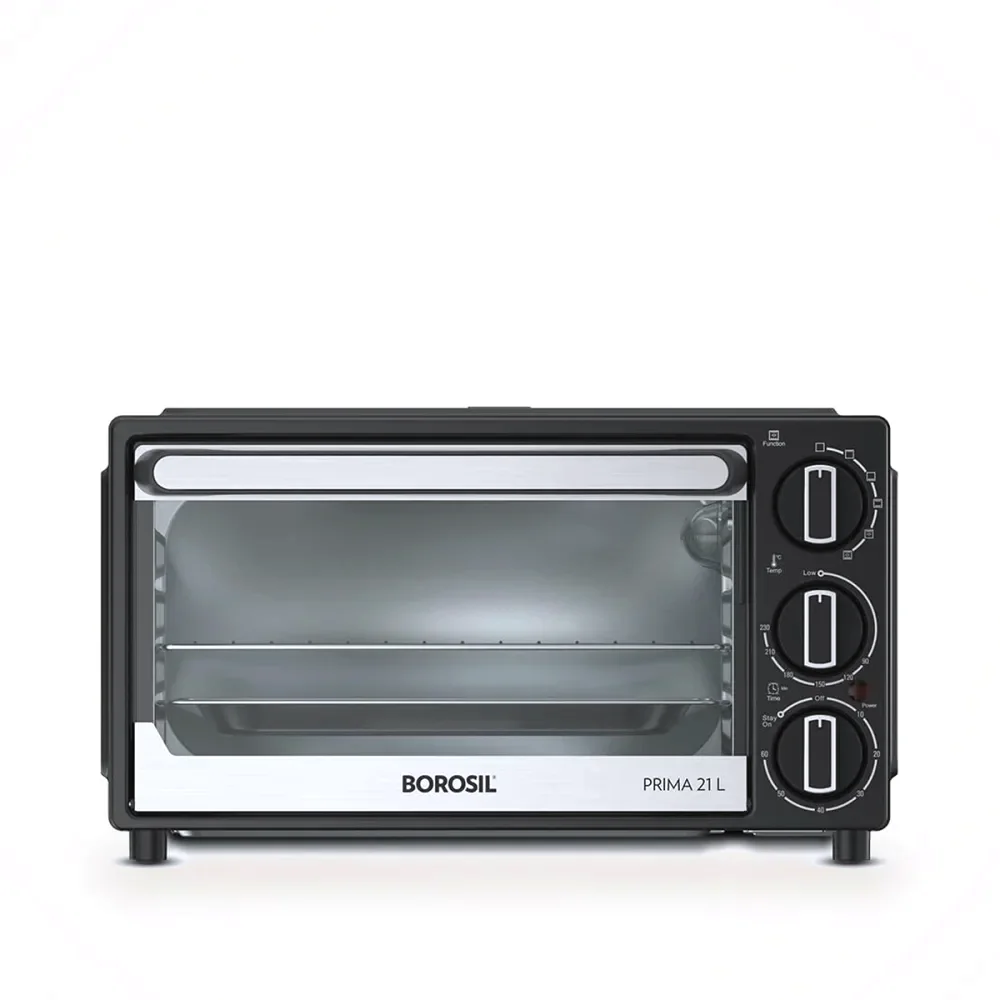 Borosil Prima 21 L Oven Toaster Griller gift box