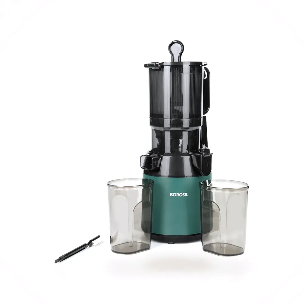 Borosil Vita Rich Cold Press Slow Juicer gift box