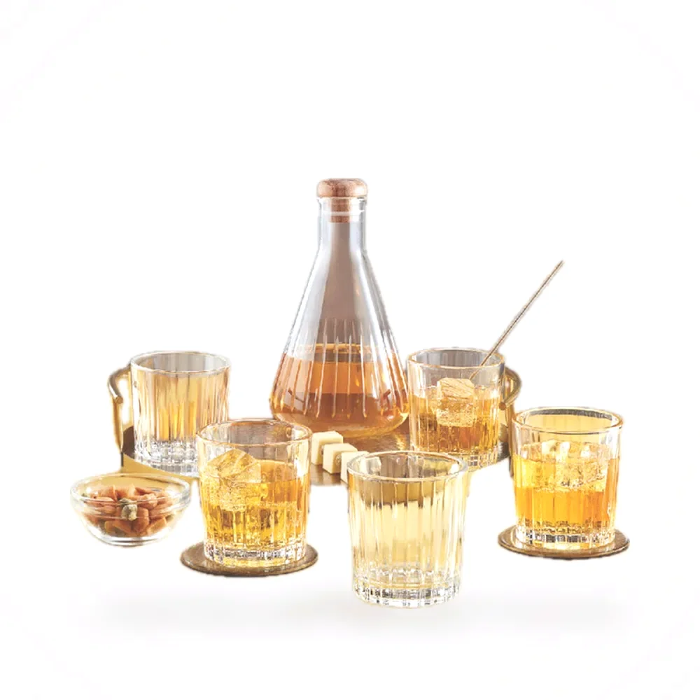 Borosil Whiskey Set with Decanter gift box