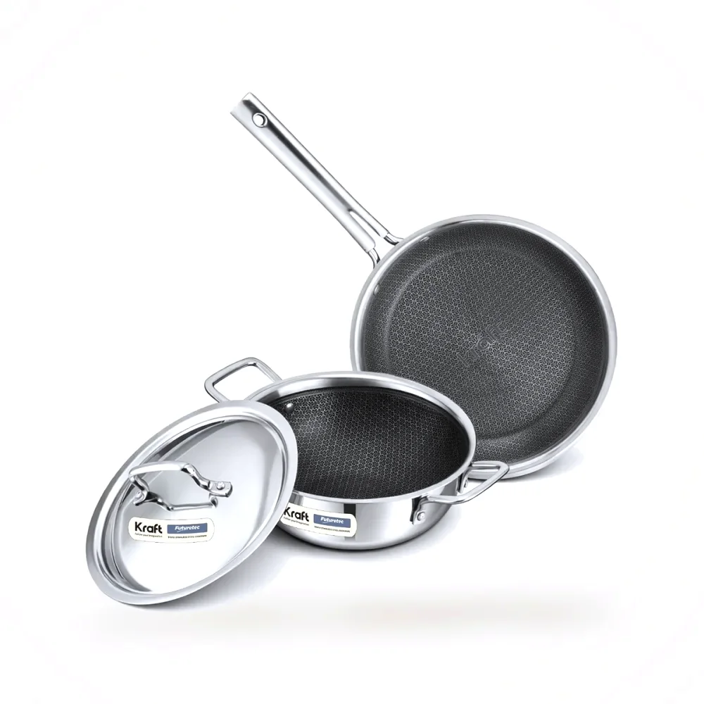 Kraft Futuretec Pro Triply Cookware Set of 2 gift box