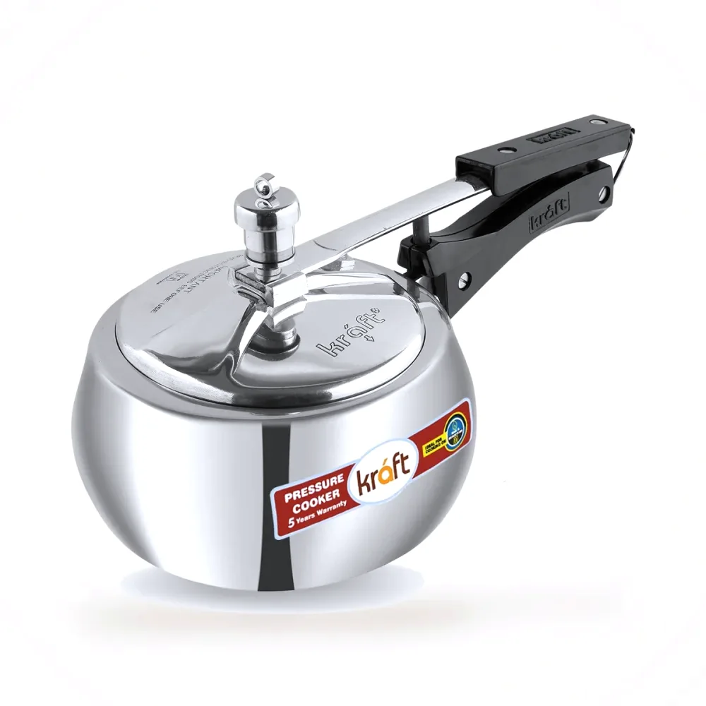 Kraft Stylo 3 L Aluminium Pressure Cooker gift box