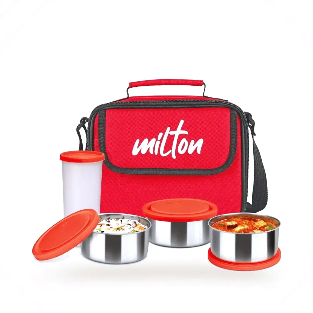 Milton Steel Combi Lunch Set gift box