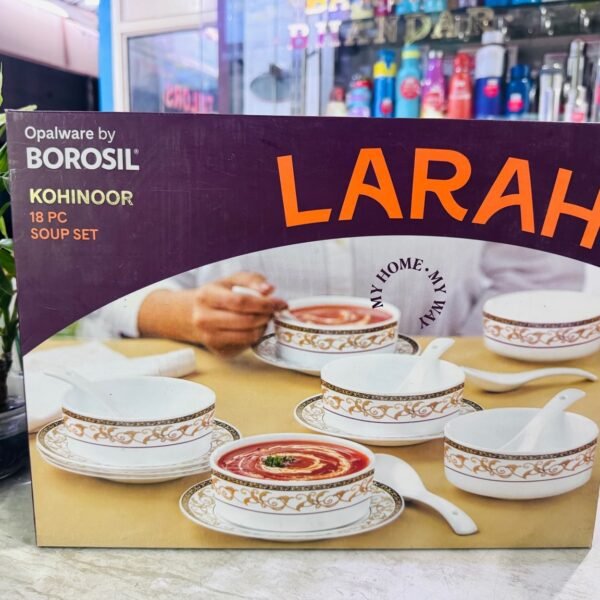 Kohinoor 18 pc Soup Set